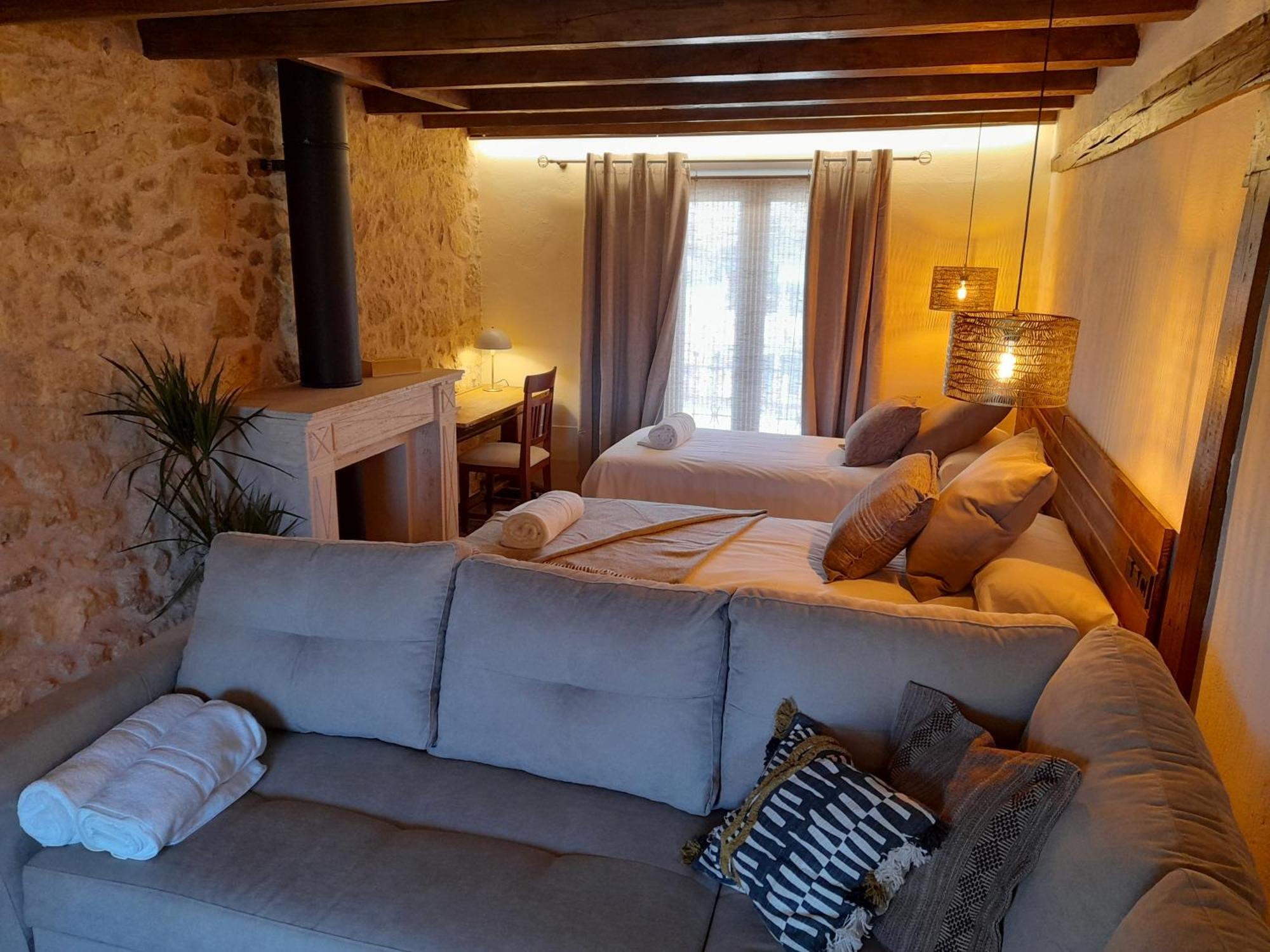 La Casa Del Cantero Pinilla del Valle Extérieur photo